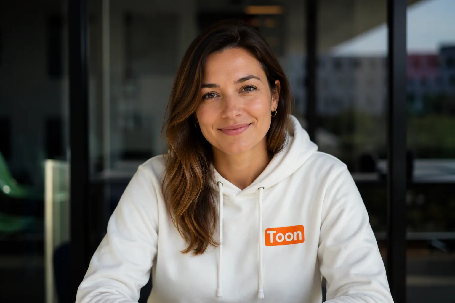 Anna oefent een gesprek in een live sessie met Toon